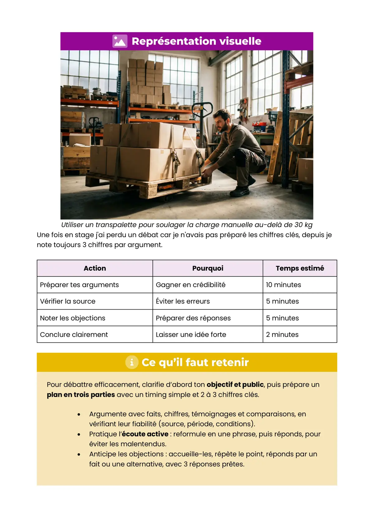 Example Fiche de Révision CAP OL